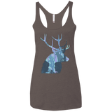 Deer Cannibal Women's Triblend Racerback Tank