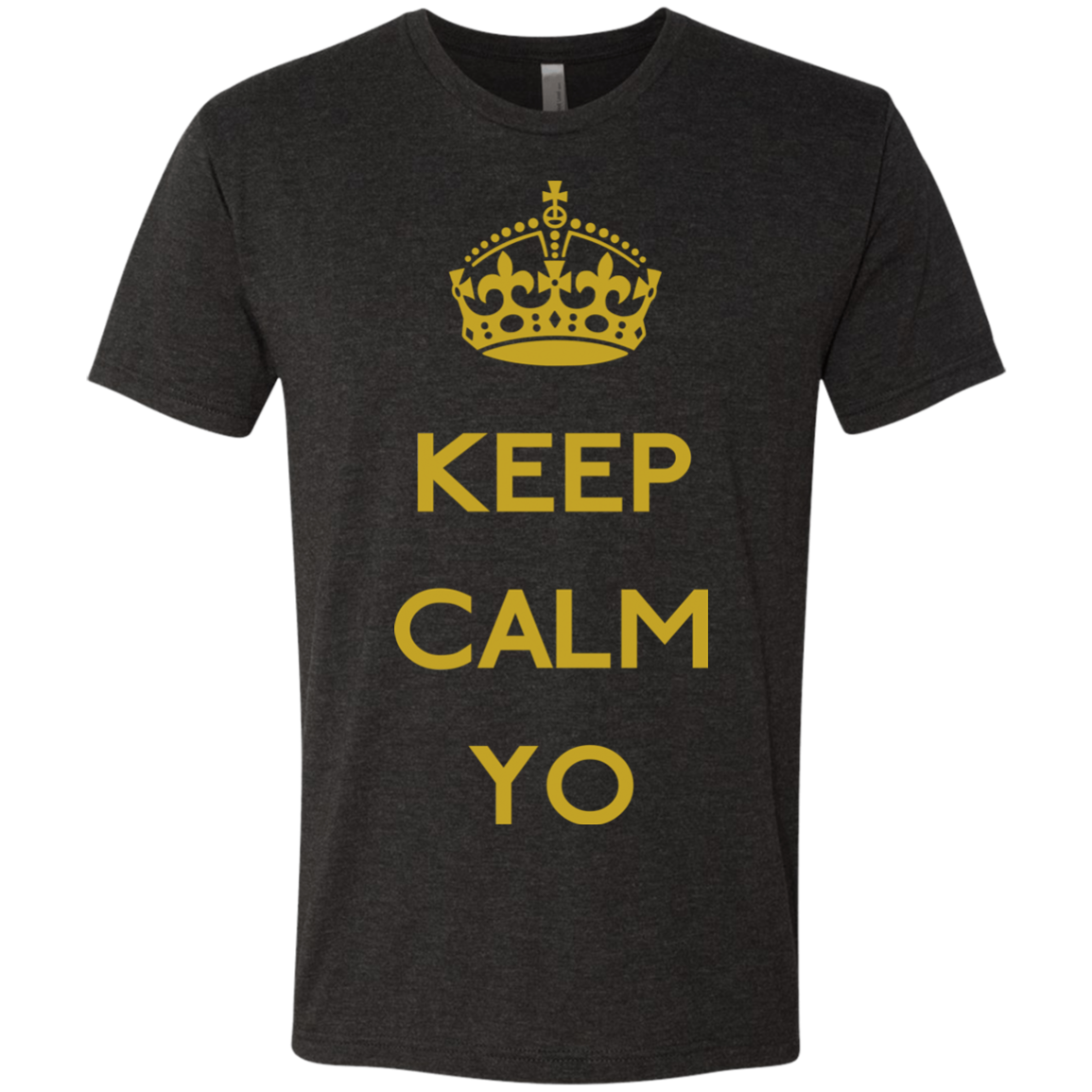 Keep Calm Yo Men's Triblend T-Shirt