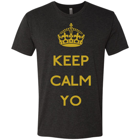 Keep Calm Yo Men's Triblend T-Shirt