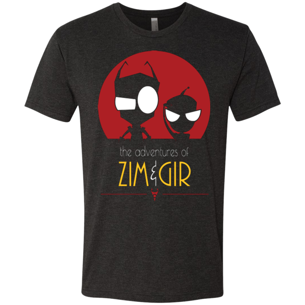 ADVENTURES OF ZIM & GIR Men's Triblend T-Shirt