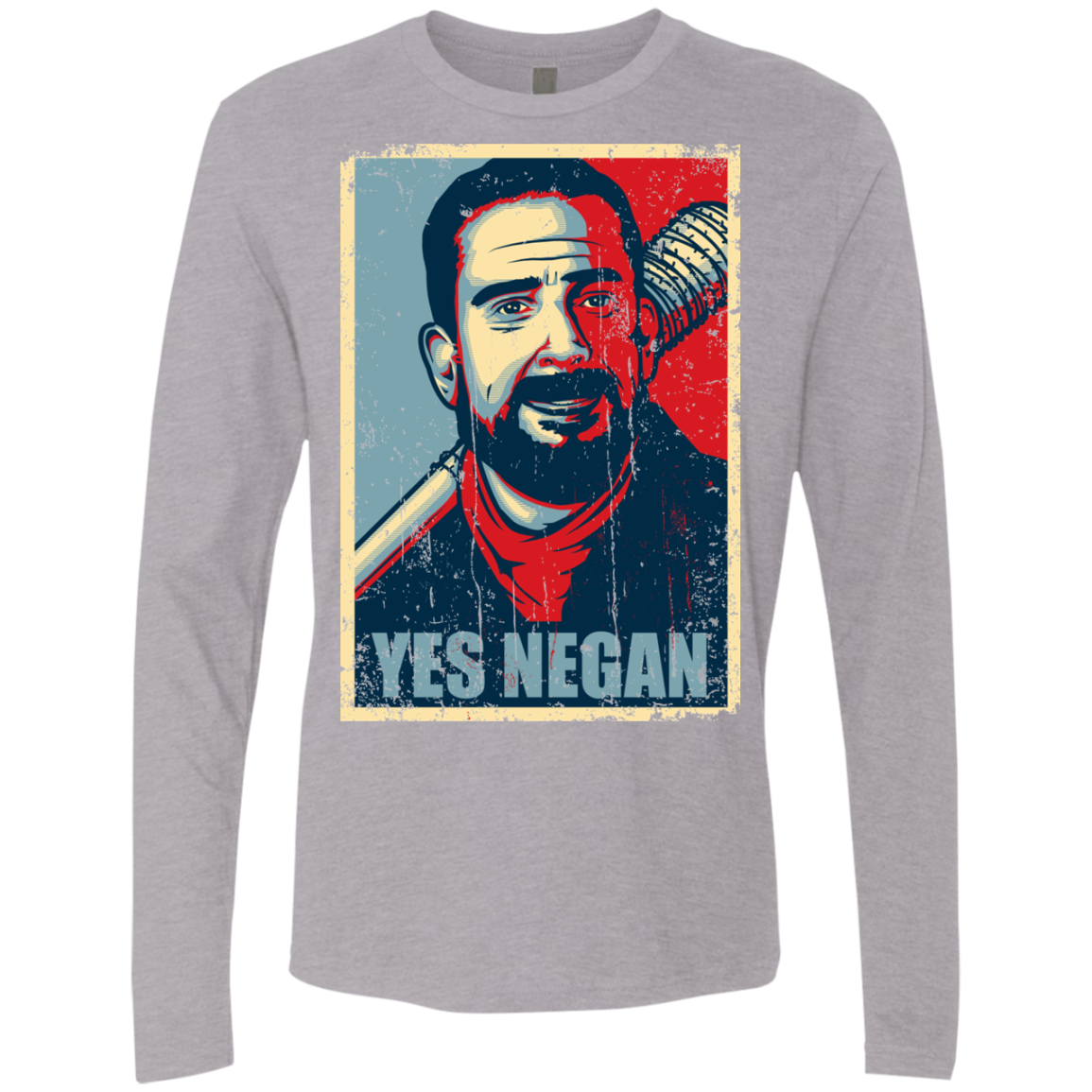 Yes Negan Men's Premium Long Sleeve