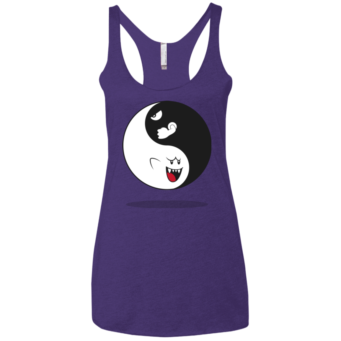 Shy and Angry Women's Triblend Racerback Tank