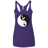 Shy and Angry Women's Triblend Racerback Tank