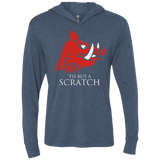 House Scratch Triblend Long Sleeve Hoodie Tee