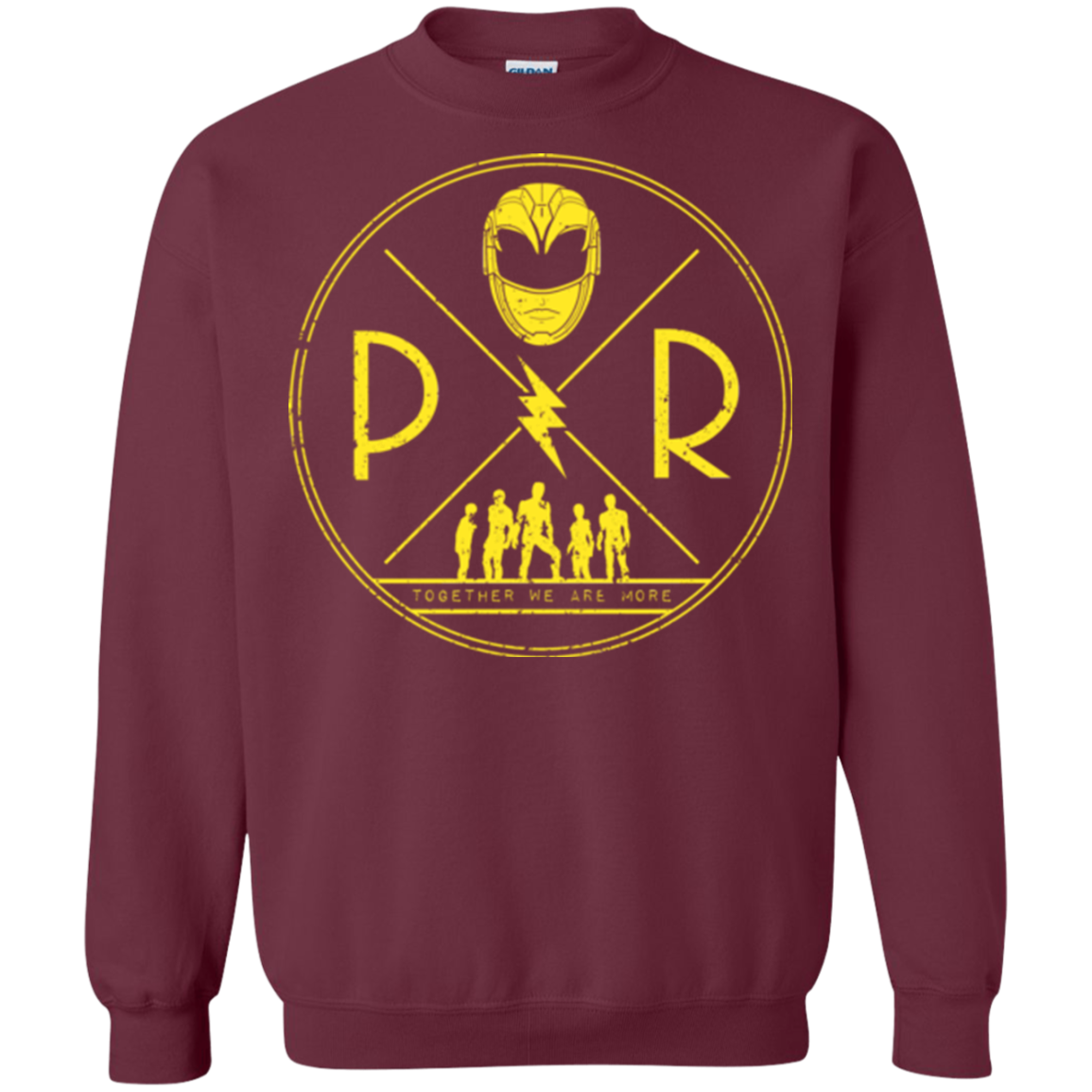 Yellow Power Crewneck Sweatshirt