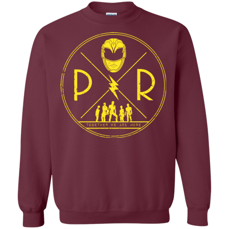 Yellow Power Crewneck Sweatshirt