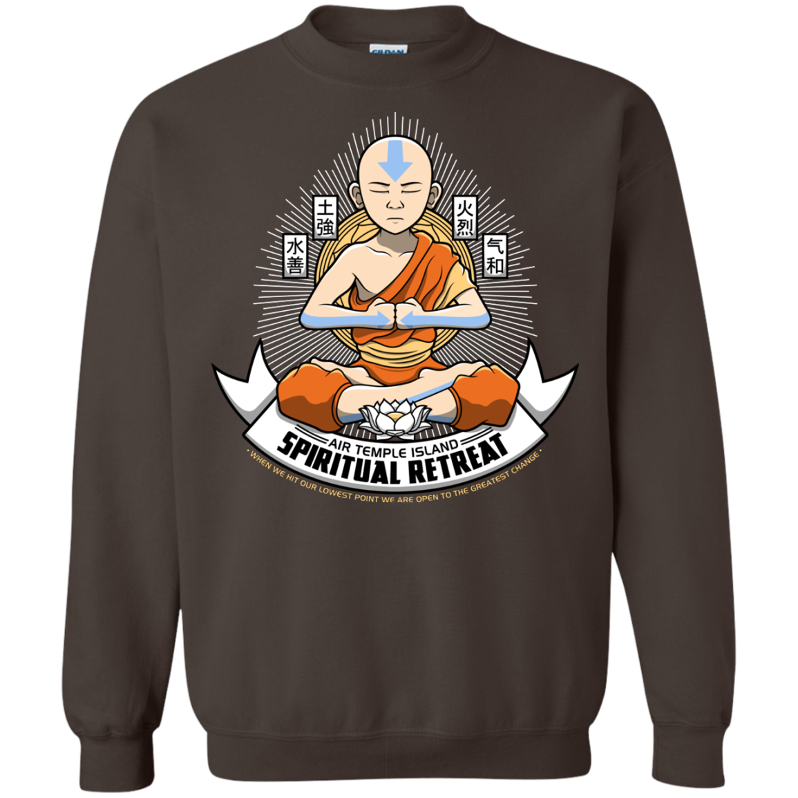SPIRITUAL RETREATT Crewneck Sweatshirt