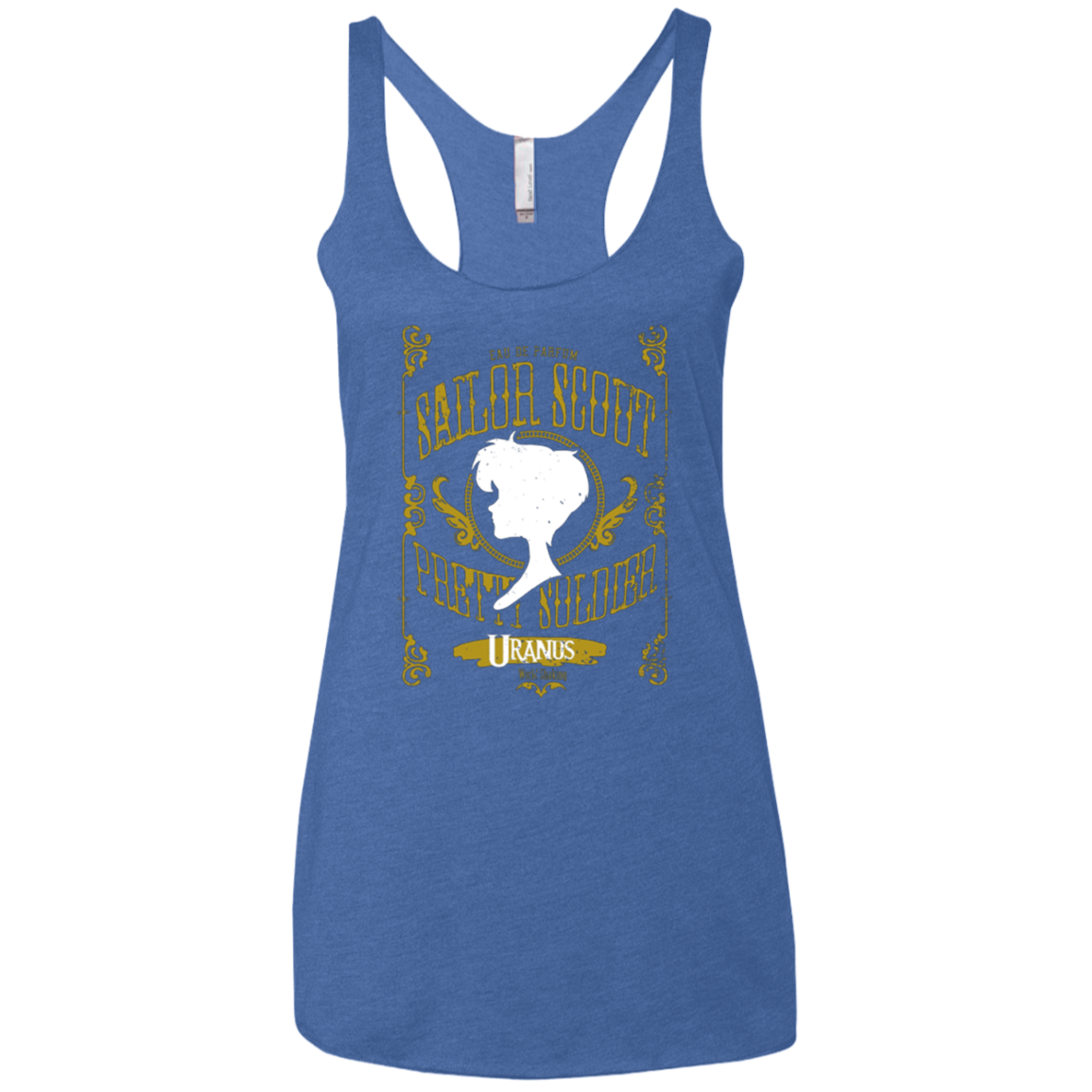 Uranus Women's Triblend Racerback Tank