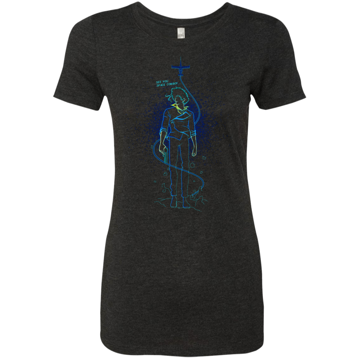 Shadow of Space Cowboy Women's Triblend T-Shirt