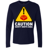 Watch Your Step Men's Premium Long Sleeve