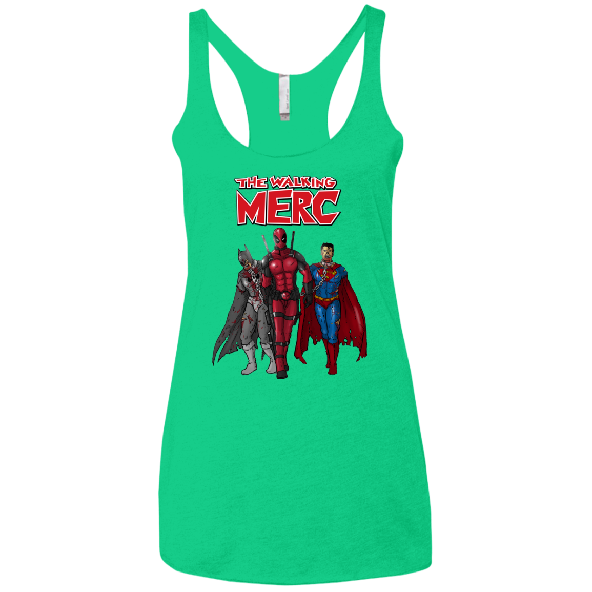 The Walking Merc Women's Triblend Racerback Tank
