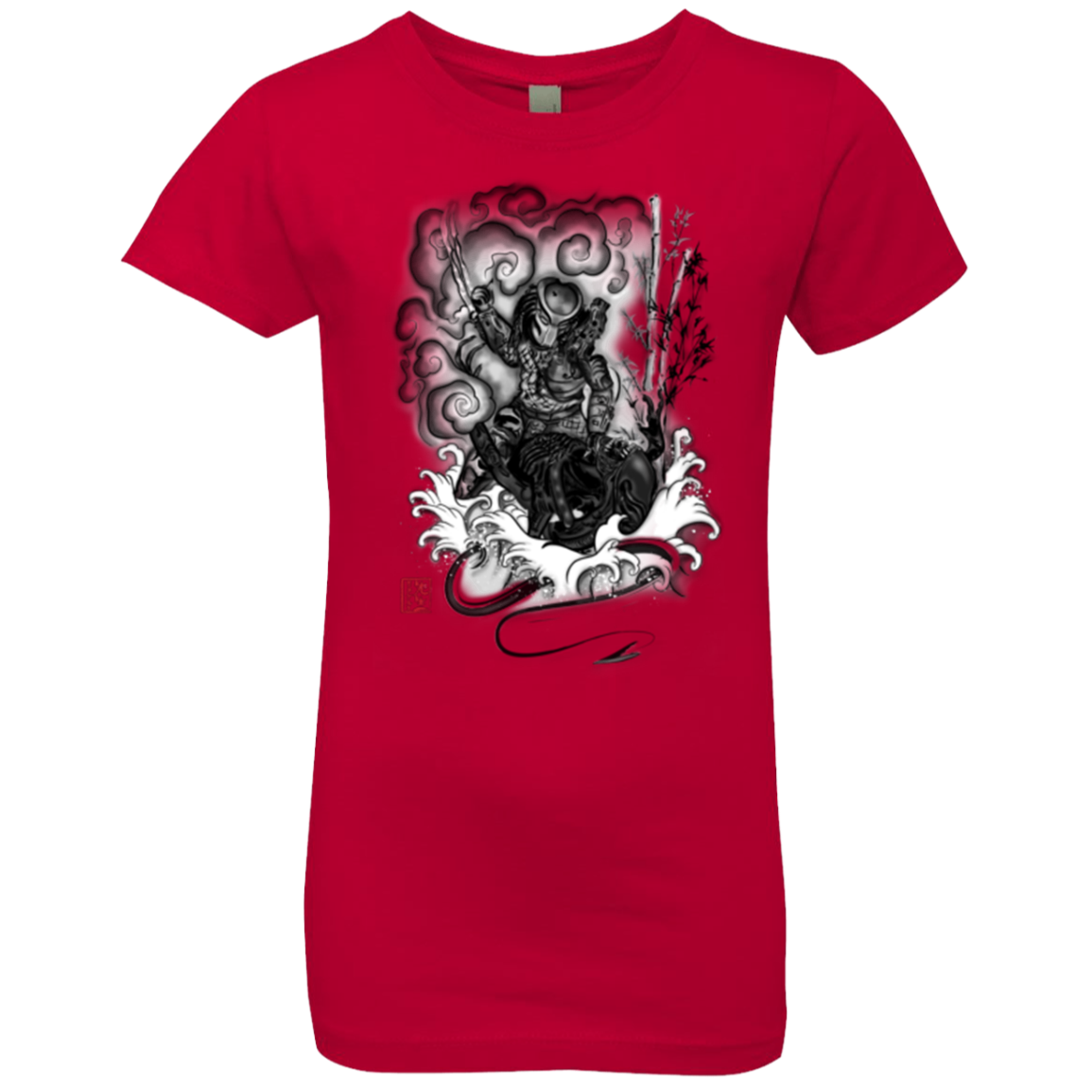 The hunter and the demon Girls Premium T-Shirt