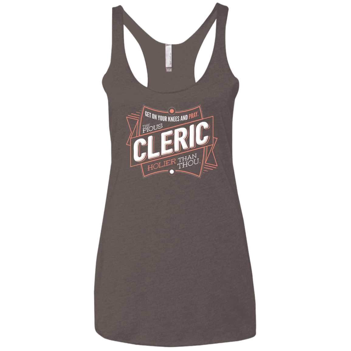 Cleric Women's Triblend Racerback Tank