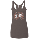 Cleric Women's Triblend Racerback Tank