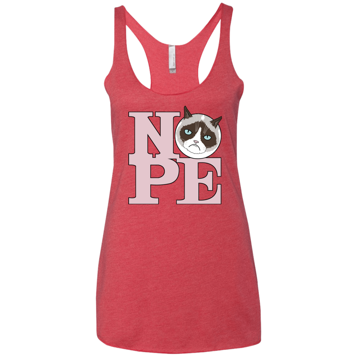 All You Need is NOPE Women's Triblend Racerback Tank
