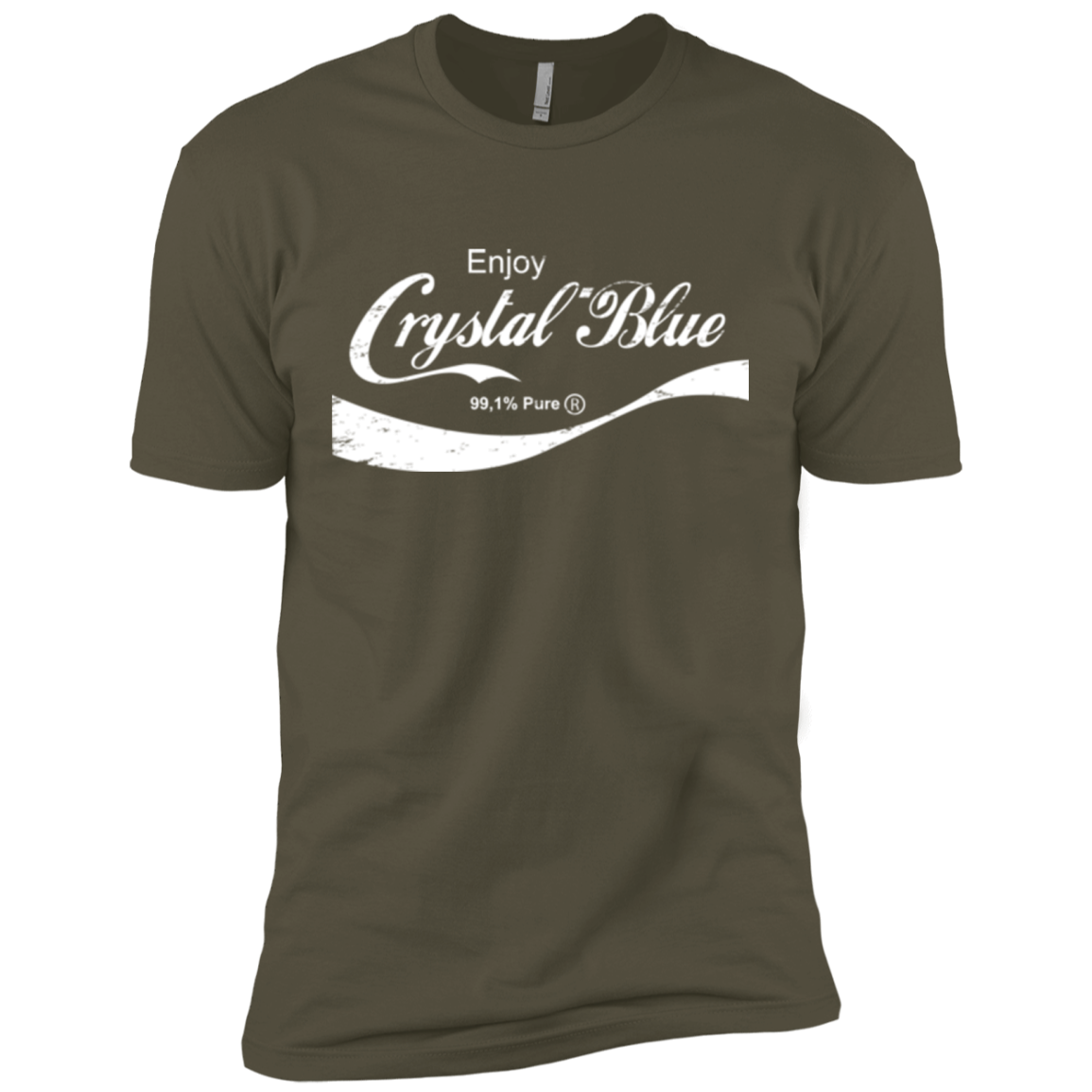 Crystal Blue Coke Men's Premium T-Shirt