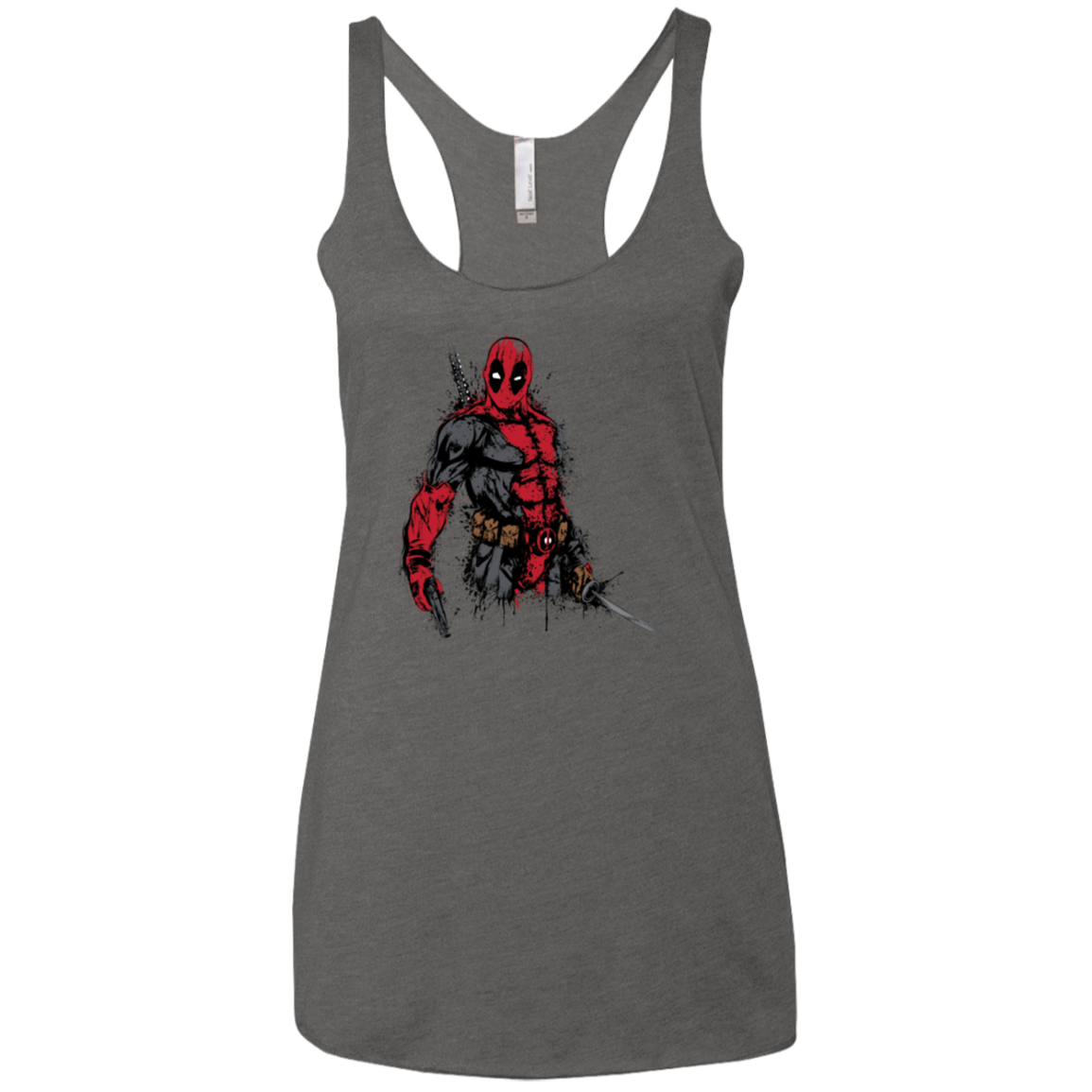 The Merc (2) Women's Triblend Racerback Tank