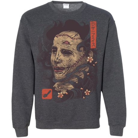 Oni Leather Mask Crewneck Sweatshirt