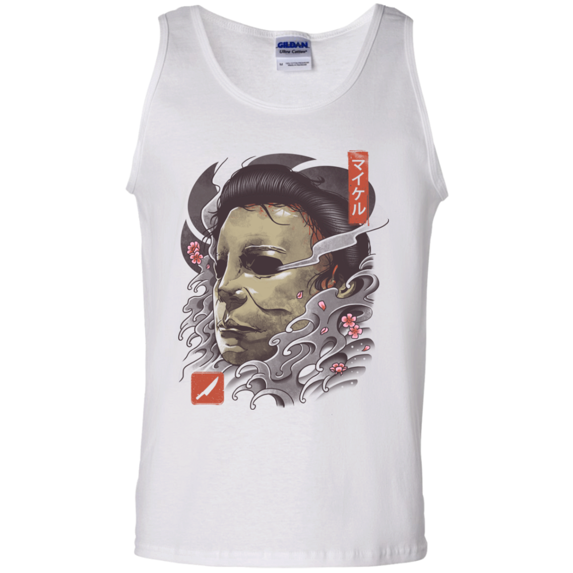 Oni Slasher Mask Men's Tank Top