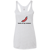 Weiner Women's Triblend Racerback Tank