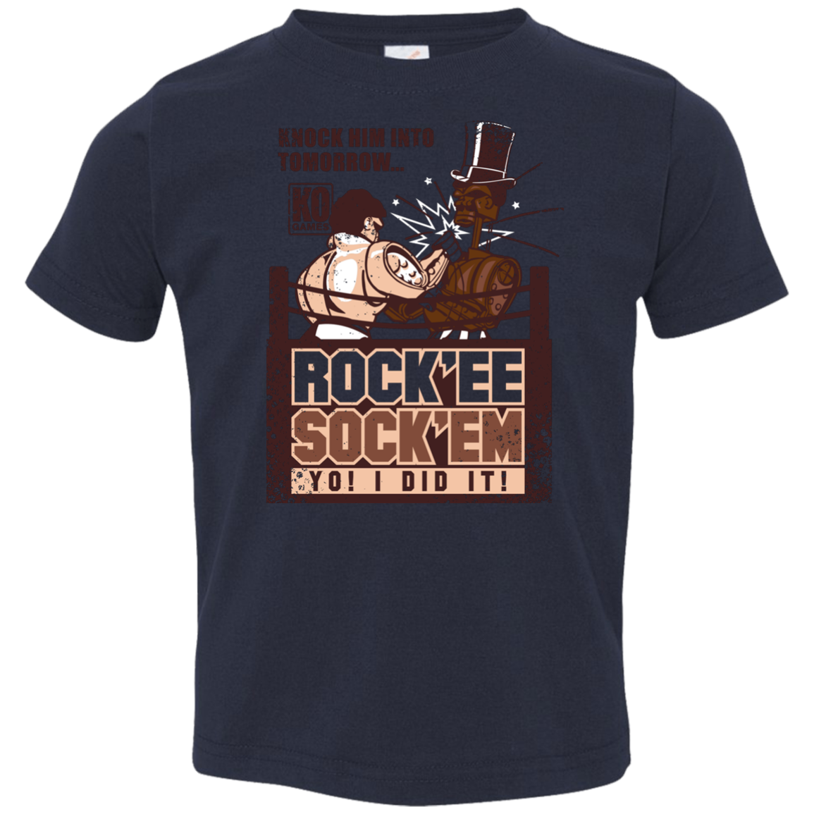 Rockee Sockem Toddler Premium T-Shirt