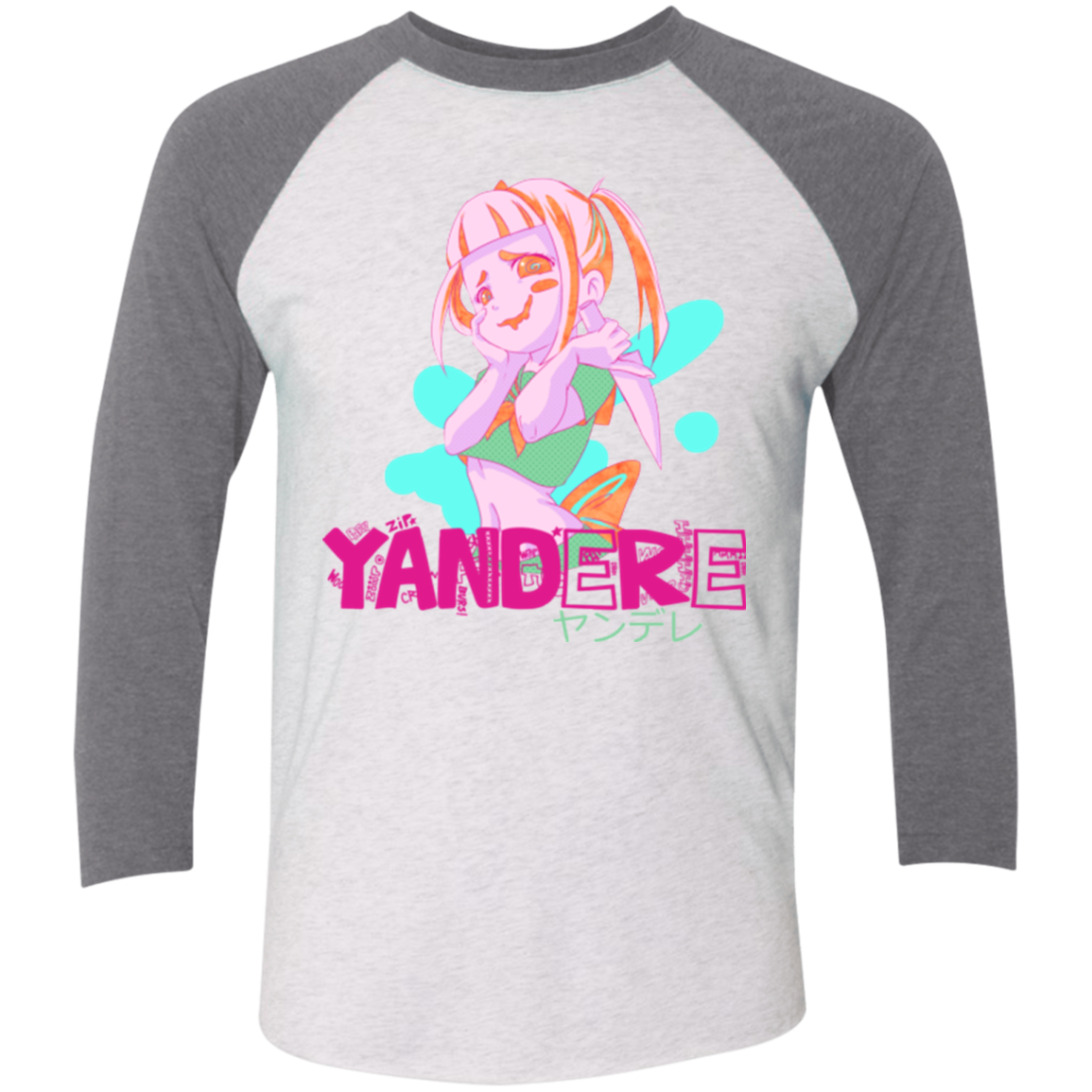 Yandere Triblend 3/4 Sleeve