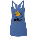 Bravos Barbers Women's Triblend Racerback Tank