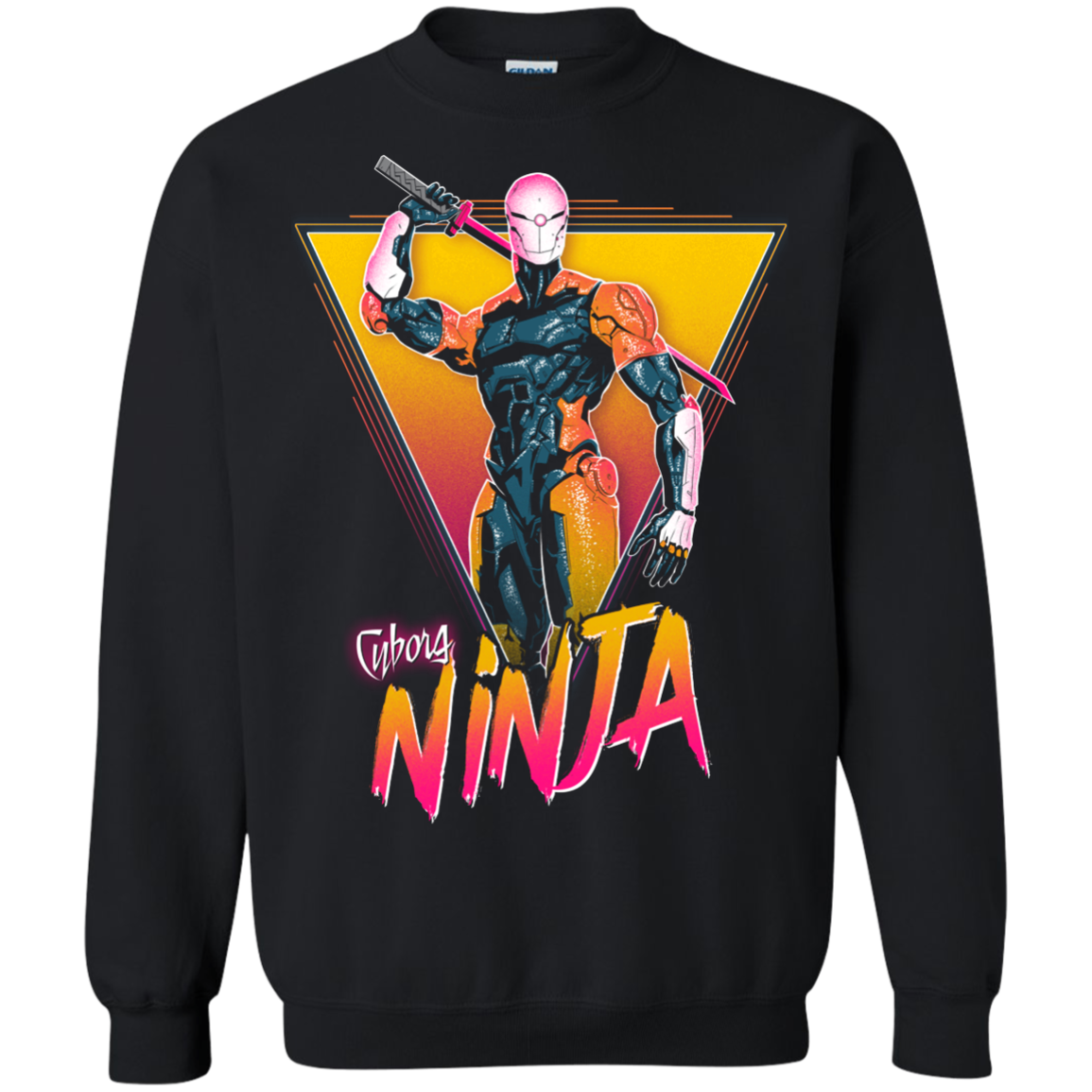 Cyborg Ninja Crewneck Sweatshirt