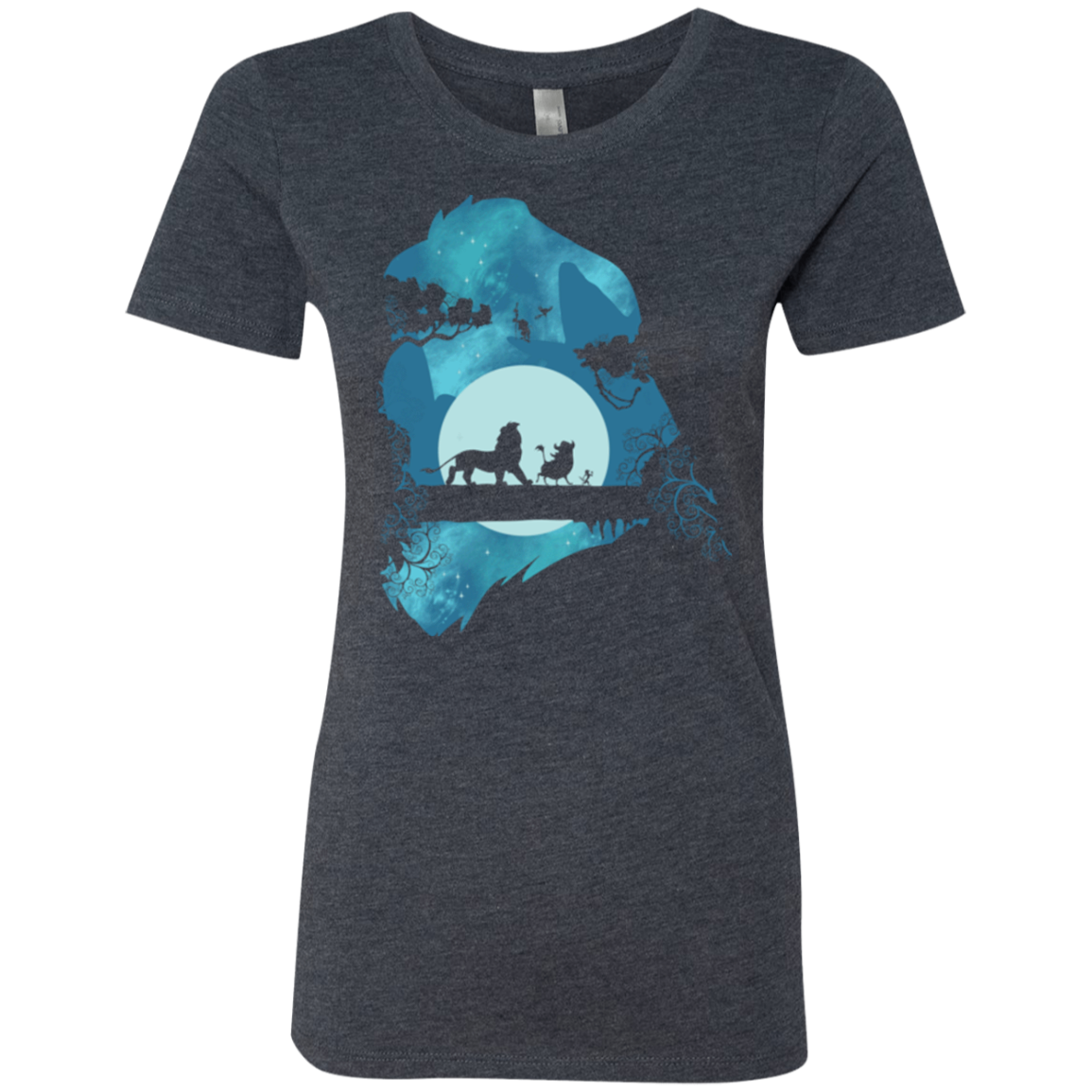 Lion Portrait Women's Triblend T-Shirt