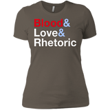 Blood Love Rhetoric Women's Premium T-Shirt
