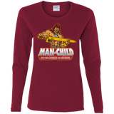 Man Child Women's Long Sleeve T-Shirt