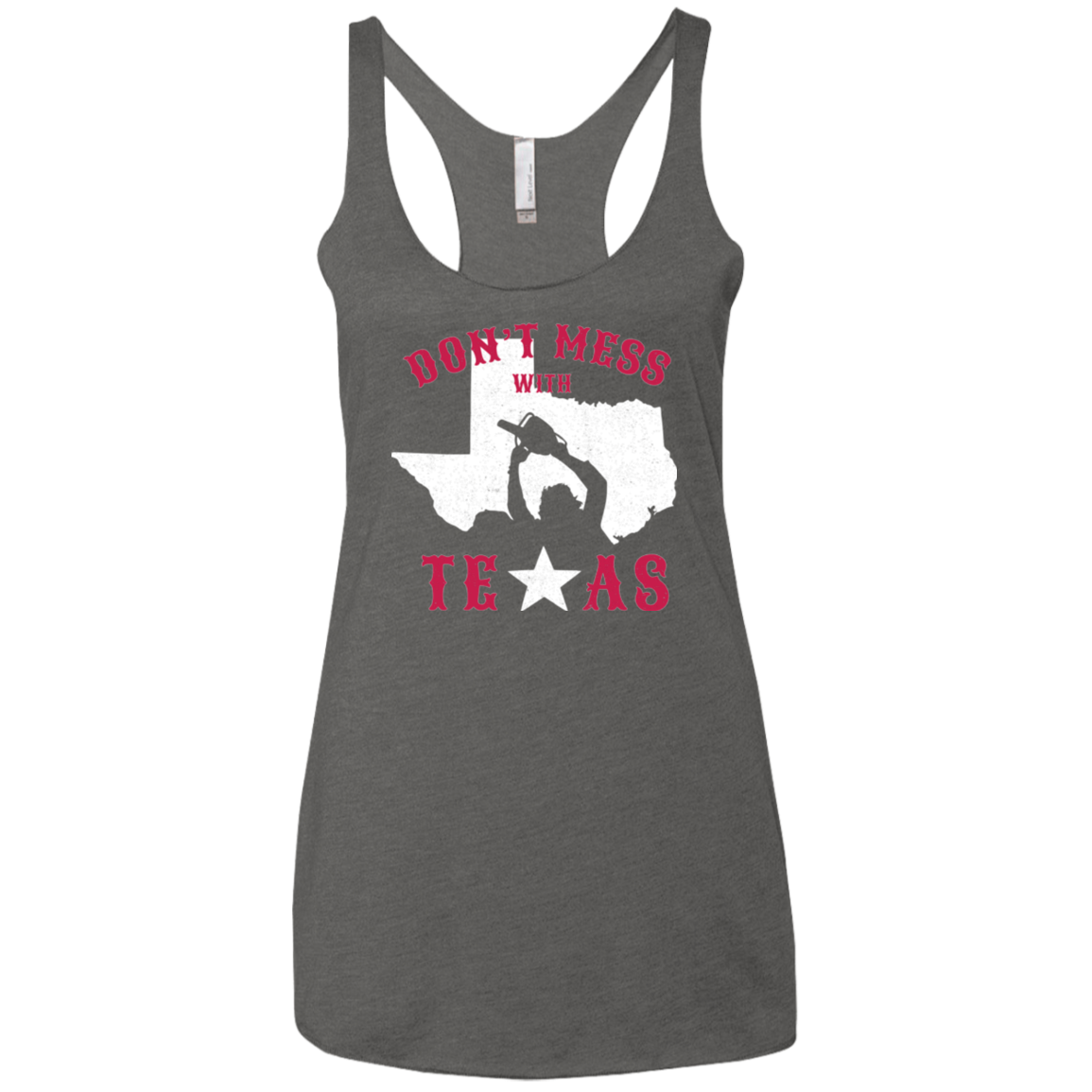 Dont Mess With Texas Women's Triblend Racerback Tank