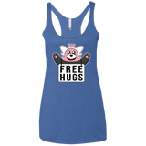 Free Hugs Women's Triblend Racerback Tank