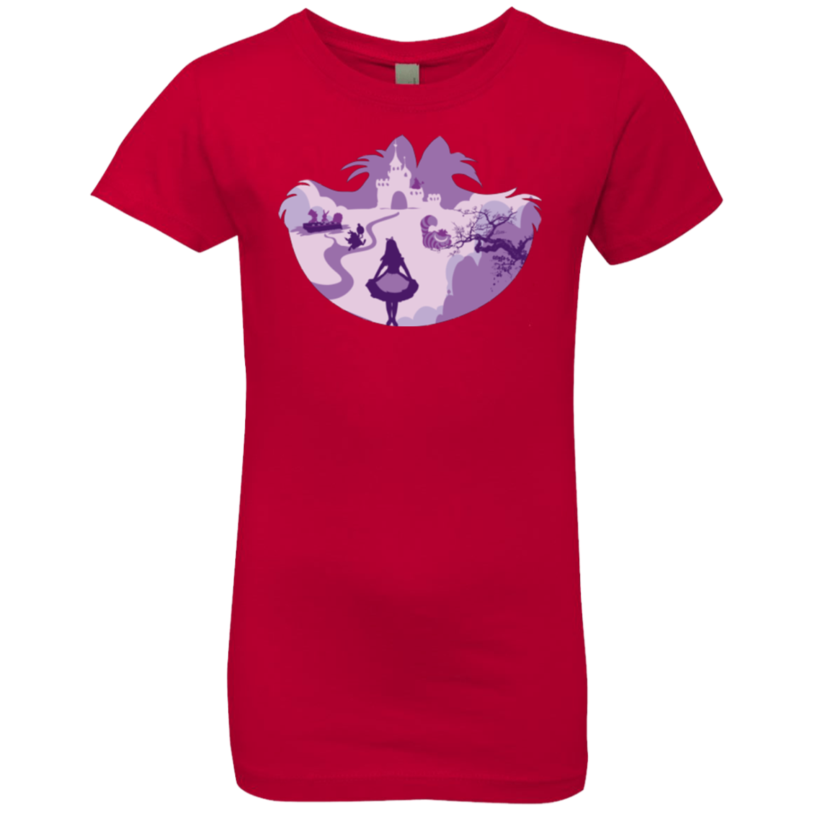 Alice Portrait Pop Girls Premium T-Shirt