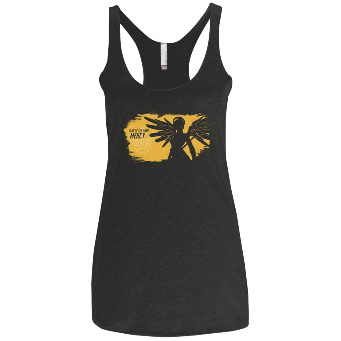 Play of the Game Mercy Women's Triblend Racerback Tank