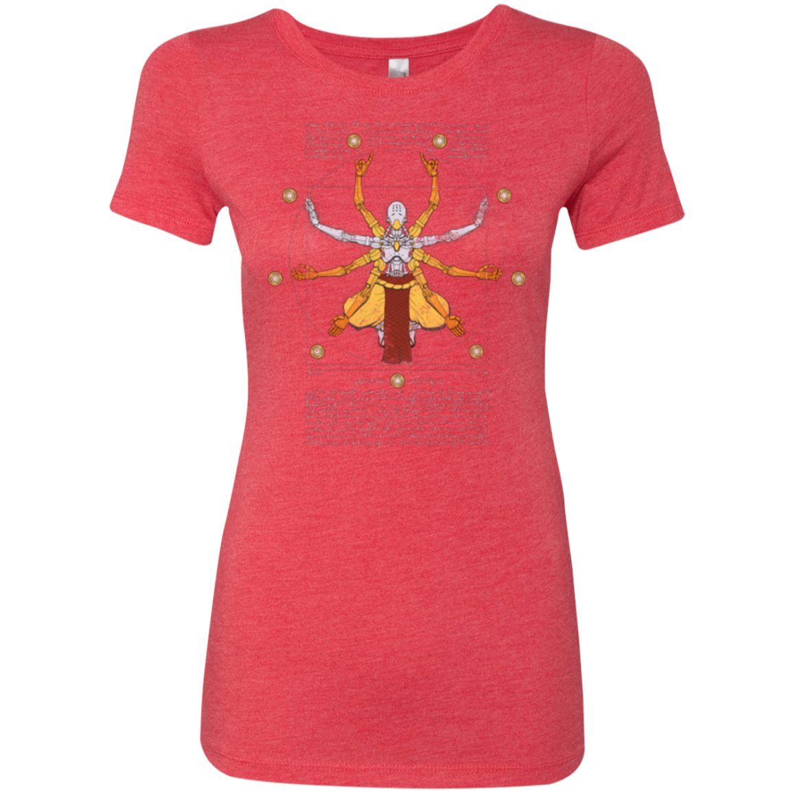 Vitruvian Omnic Women's Triblend T-Shirt