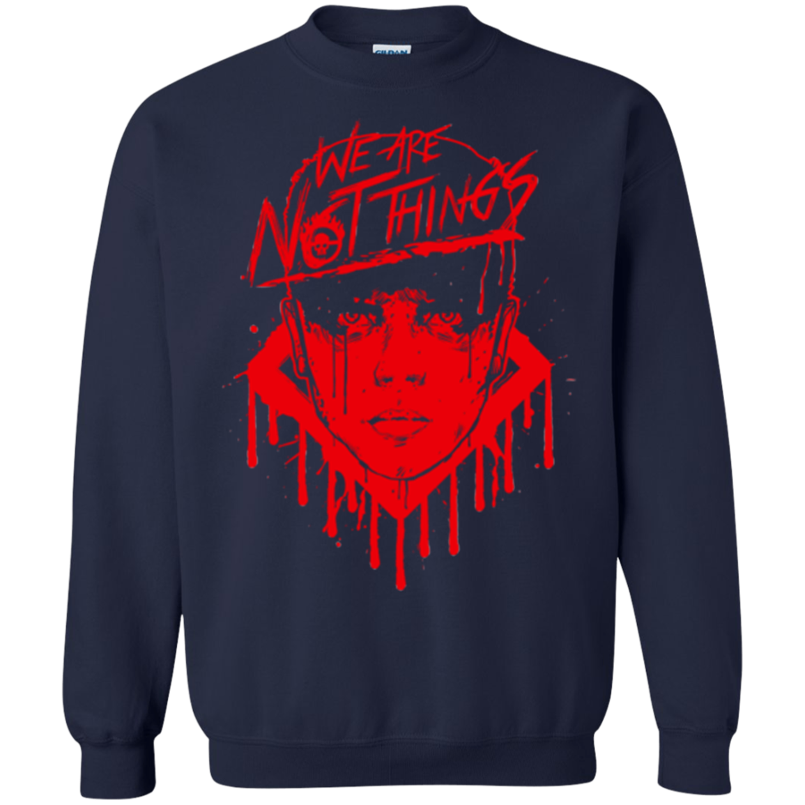 We Are Not Things Crewneck Sweatshirt