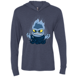 Villain Inside Triblend Long Sleeve Hoodie Tee