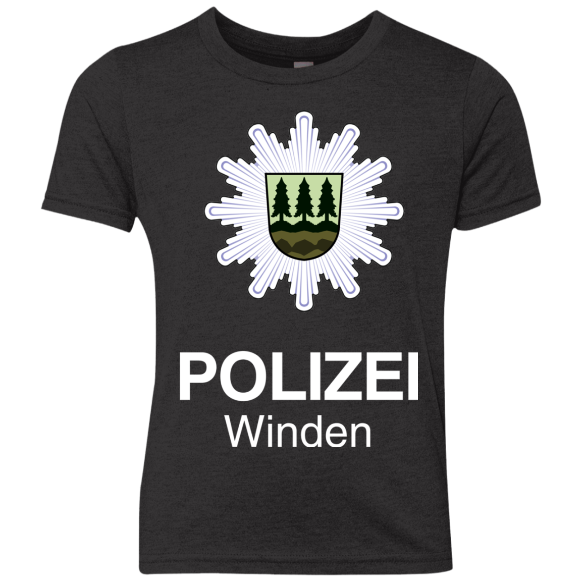 Winden Polizei Youth Triblend T-Shirt