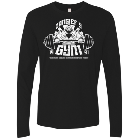 Zangief Gym Men's Premium Long Sleeve