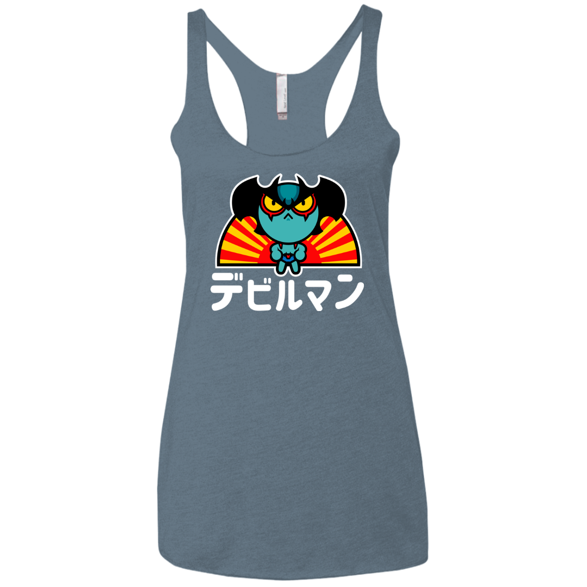 ChibiDebiruman Women's Triblend Racerback Tank