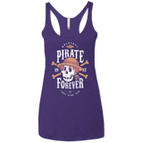 Wanted Pirate Forever Women's Triblend Racerback Tank