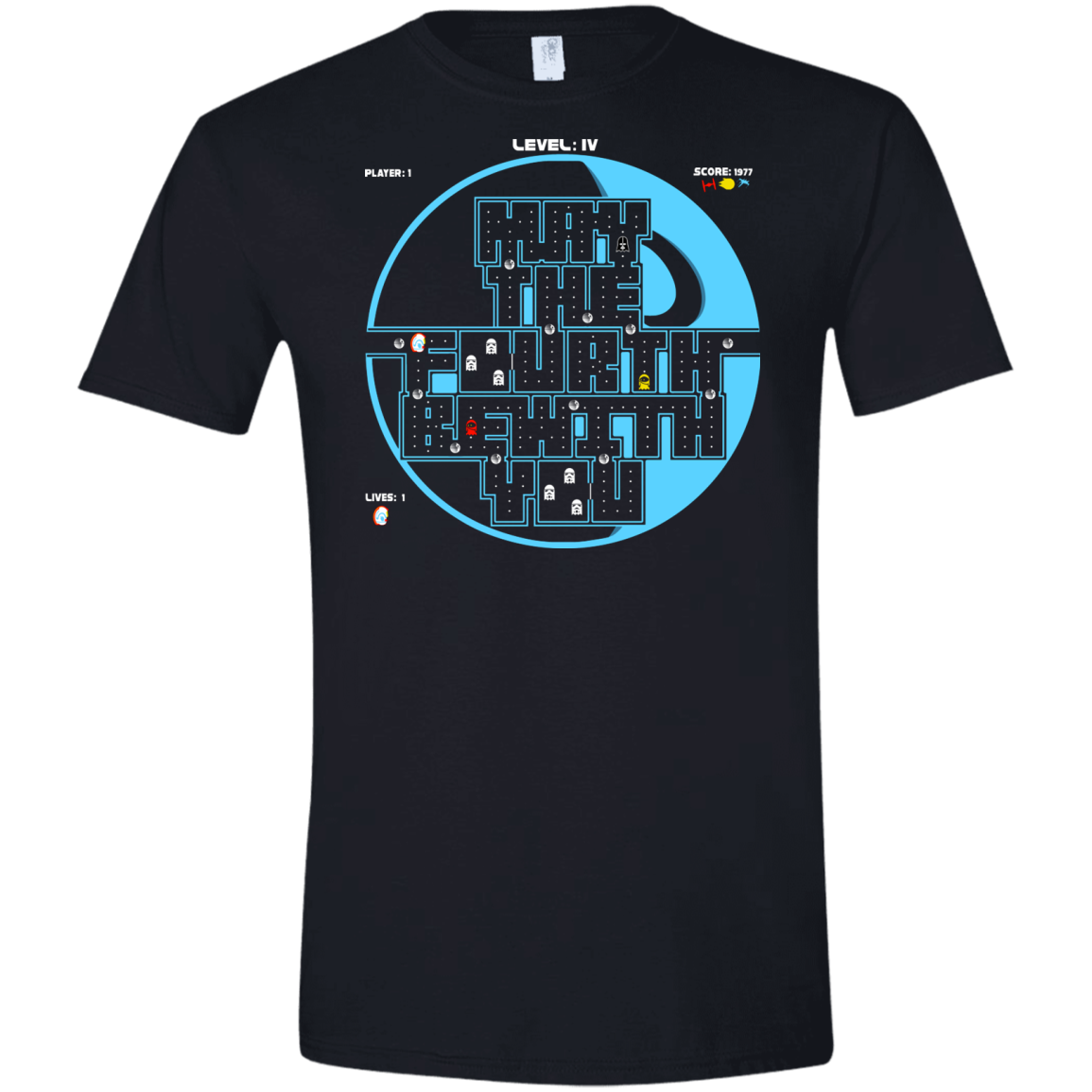 Pacman May The Fourth Men's Semi-Fitted Softstyle