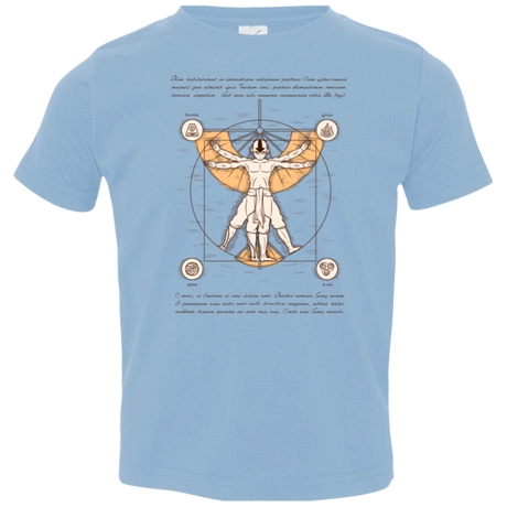 Vitruvian Aang (1) Toddler Premium T-Shirt