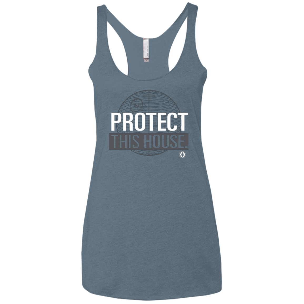Protect This House Women's Triblend Racerback Tank