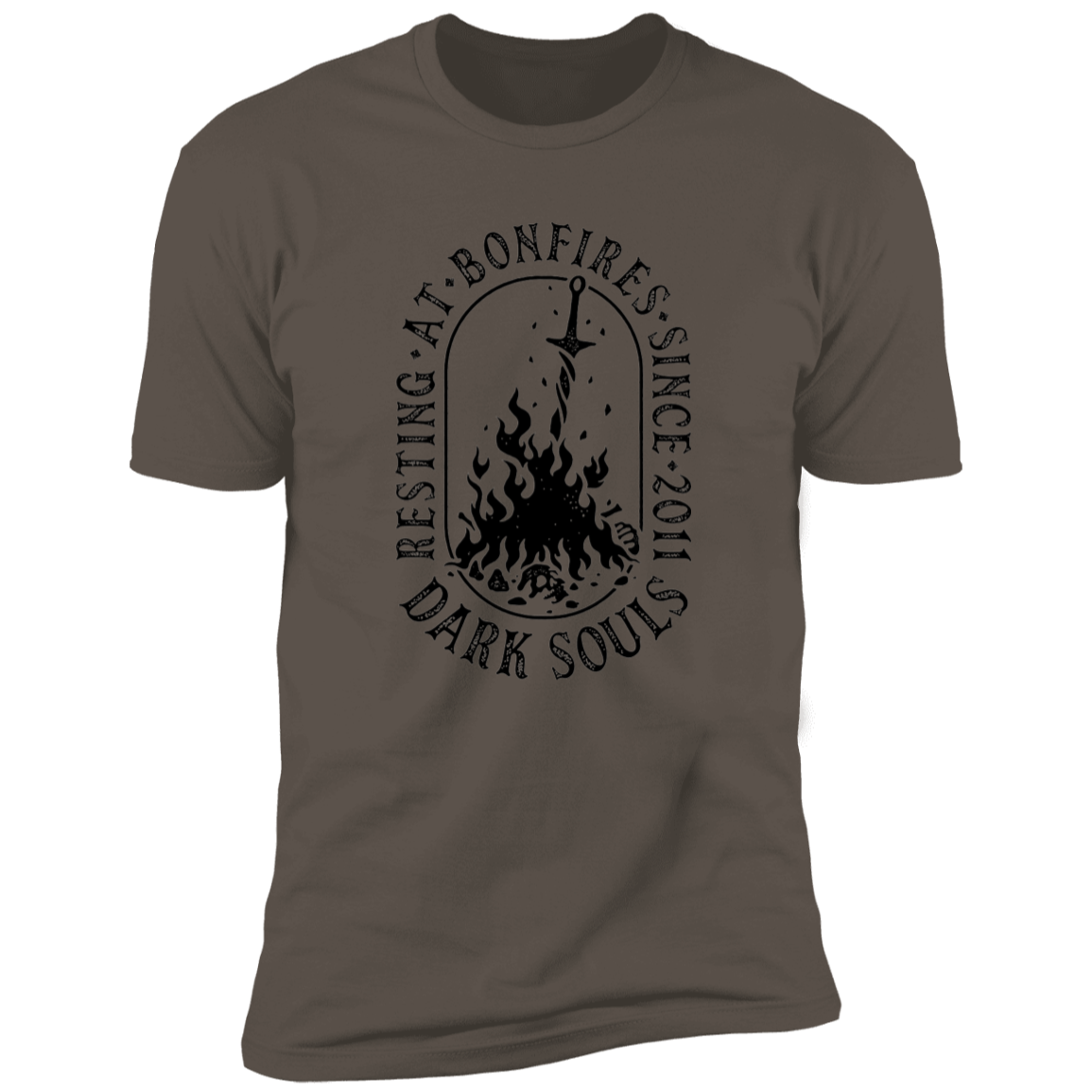 Resting at Bonfires Men's Premium T-Shirt