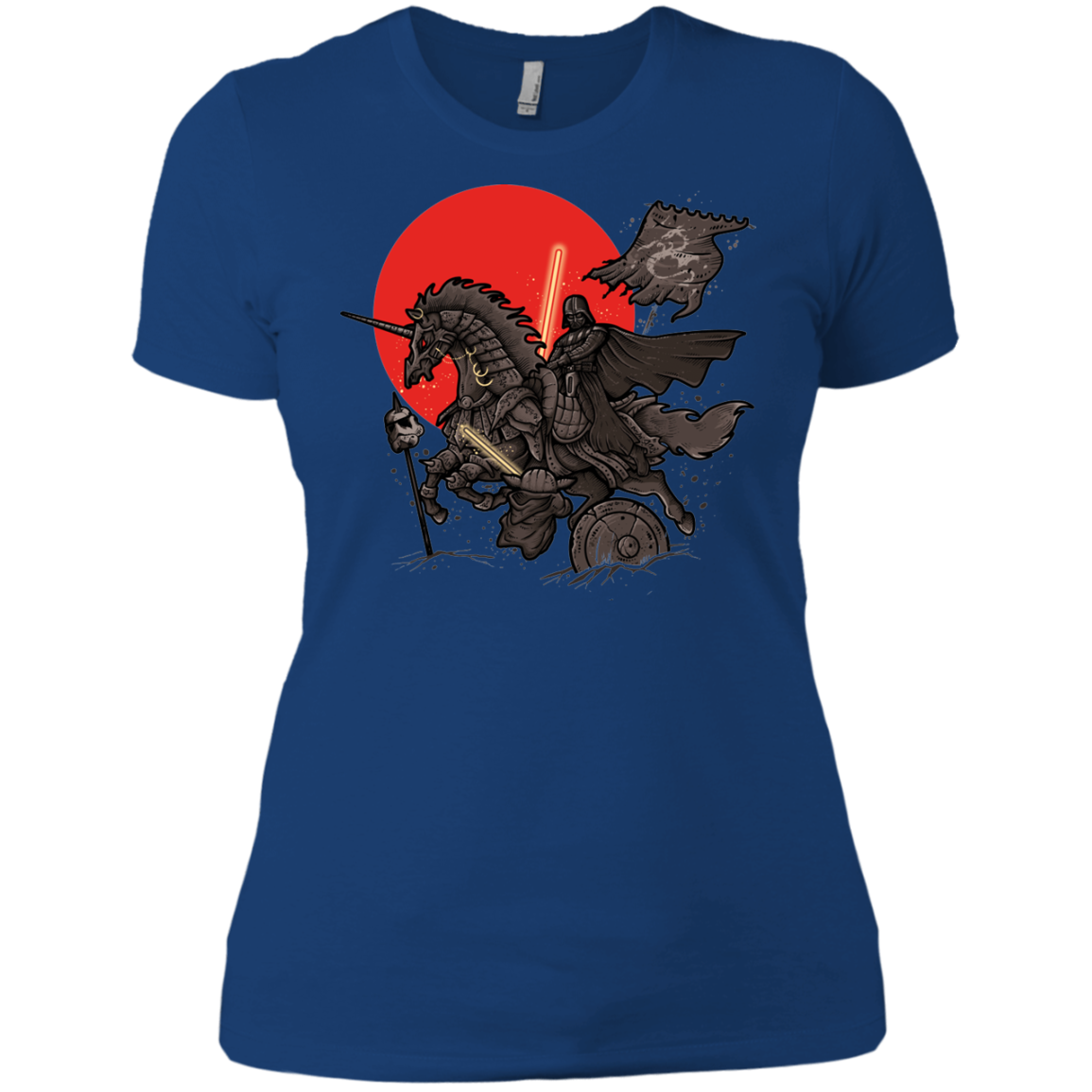 SAMURAI GALAXY Women's Premium T-Shirt