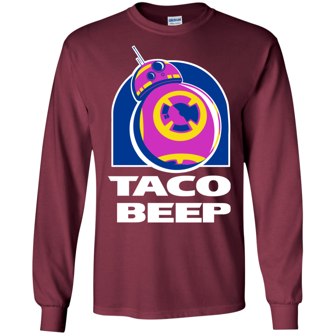 Taco Beep Men's Long Sleeve T-Shirt