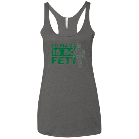 So Fett Women's Triblend Racerback Tank