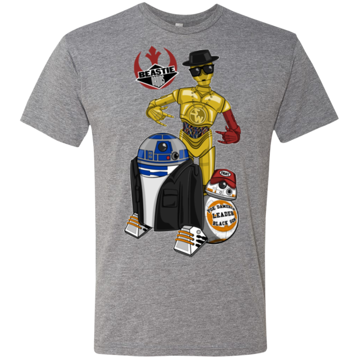 The Beastie Droids Men's Triblend T-Shirt